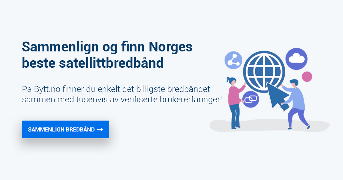 Billige Satellittbredband Januar 2022 Topp 5 Billigste